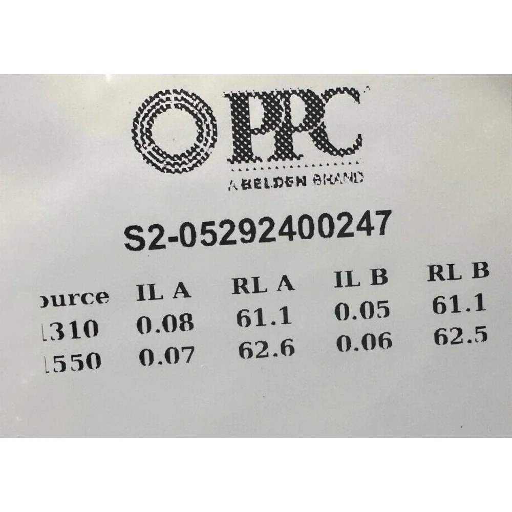 [5x] PPC Belden 3.0mm 900U / G657 A2/ TN13PBB92B5O50100F / SC BALISTIX / 500 FT